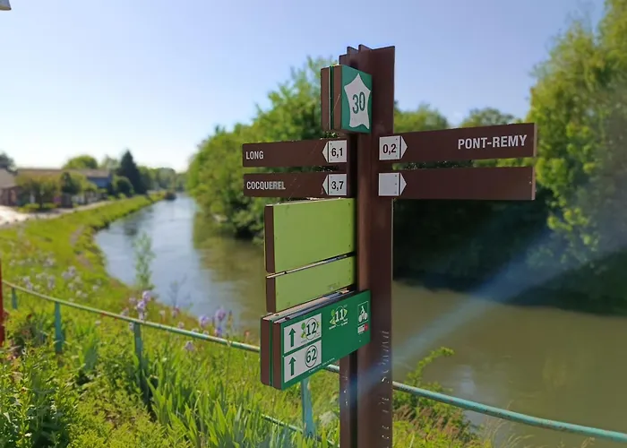 Aux 10 Ponts - Gite Aux Abords Du Fleuve La Somme - La Mer A 30 Min - La Nuit Pour 6 Voyageurs